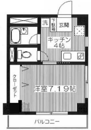 大井町駅 徒歩10分 1階の物件間取画像